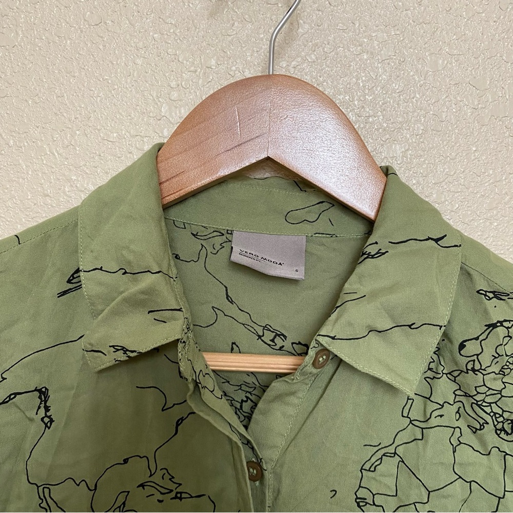 Vero Moda Green Map Design - Picture 3 of 9